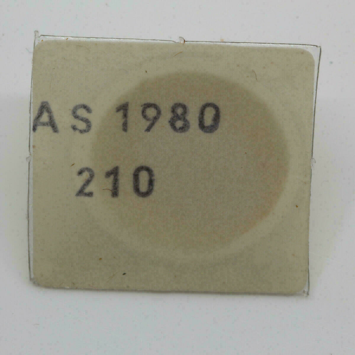 AS 1980 ( AS 1977-5 ) PART 210, Kleinbodenrad, Third wheel & pinion DUROWE 1980