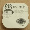 Bilanciere EB 8431 793 UZ NOS, ricambio per orologi