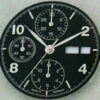 7750 Dial Silver Hands – Black Dial 30.8 mm, ETA Valjoux
