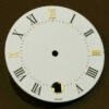 Zifferblatt ETA 2892-2 weiß 28,55 mm glänzend WS07