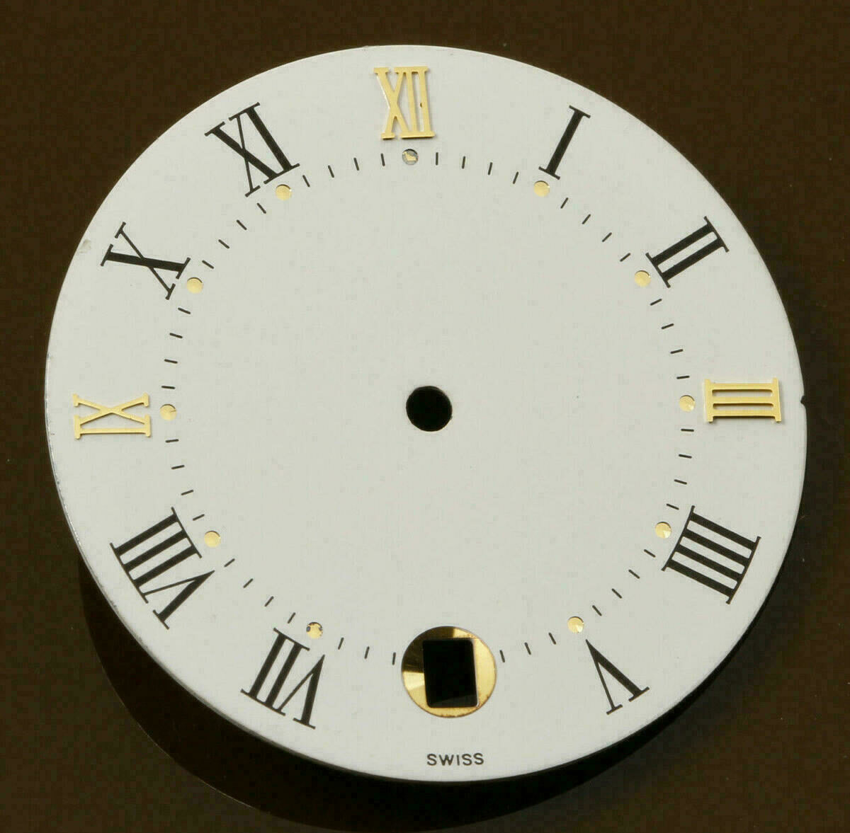 Zifferblatt für ETA 2892-2 / 2892A2 ; 28.55mm ; neu weiß WS07