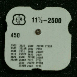 ETA 2500 Part 450 Zeigerstellrad, Setting Whell, Renvoi ETA 2502 2600 2732 NOS