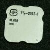 ETA 2512-1 Sperrad Part 415 in Originalverpackung
