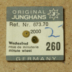 Roue de minuterie Junghans 673.70 Part 260 – NOS