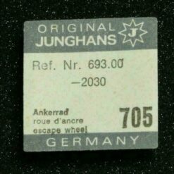 JUNGHANS 693.00, PART 705 rueda de escape, NOS