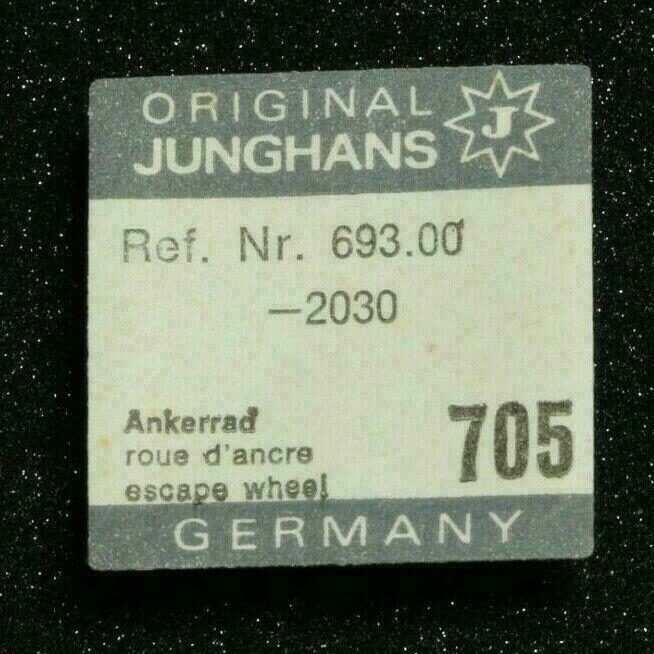 Roue d’échappement JUNGHANS 693.00, PART 705 – NOS