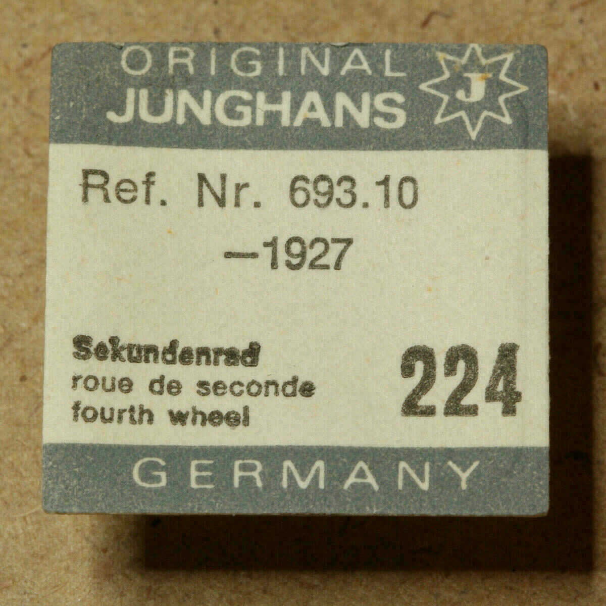 Roue de seconde Junghans 693.10 Part 224 – NOS