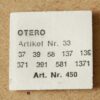 OTERO 37 Zeigerstellrad passgenau für Ihr Uhrwerk