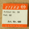 OTERO 62 Kronrad - NOS Bauteil 420 für Uhrwerke