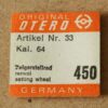 OTERO 64 Zeigerstellrad passgenau für Ihr Uhrwerk