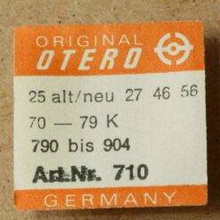 OTERO 79 PART 710, Anker, pallet fork, 25 alt/neu, 27, 46, 56, 70 - 79 K, 790 bis 904 NOS