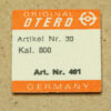 OTERO 800 Aufzugswelle Part 401 – auch 801, 901