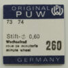 PUW 73 Wechselrad Part 260 – auch PUW 74