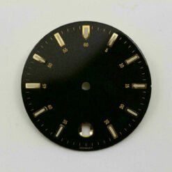 Zifferblatt Ø27.0 Cadran Ziffernblatt Esfera Dial NOS SCHWARZ